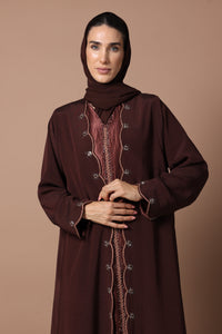 GARNET GLOW ABAYA