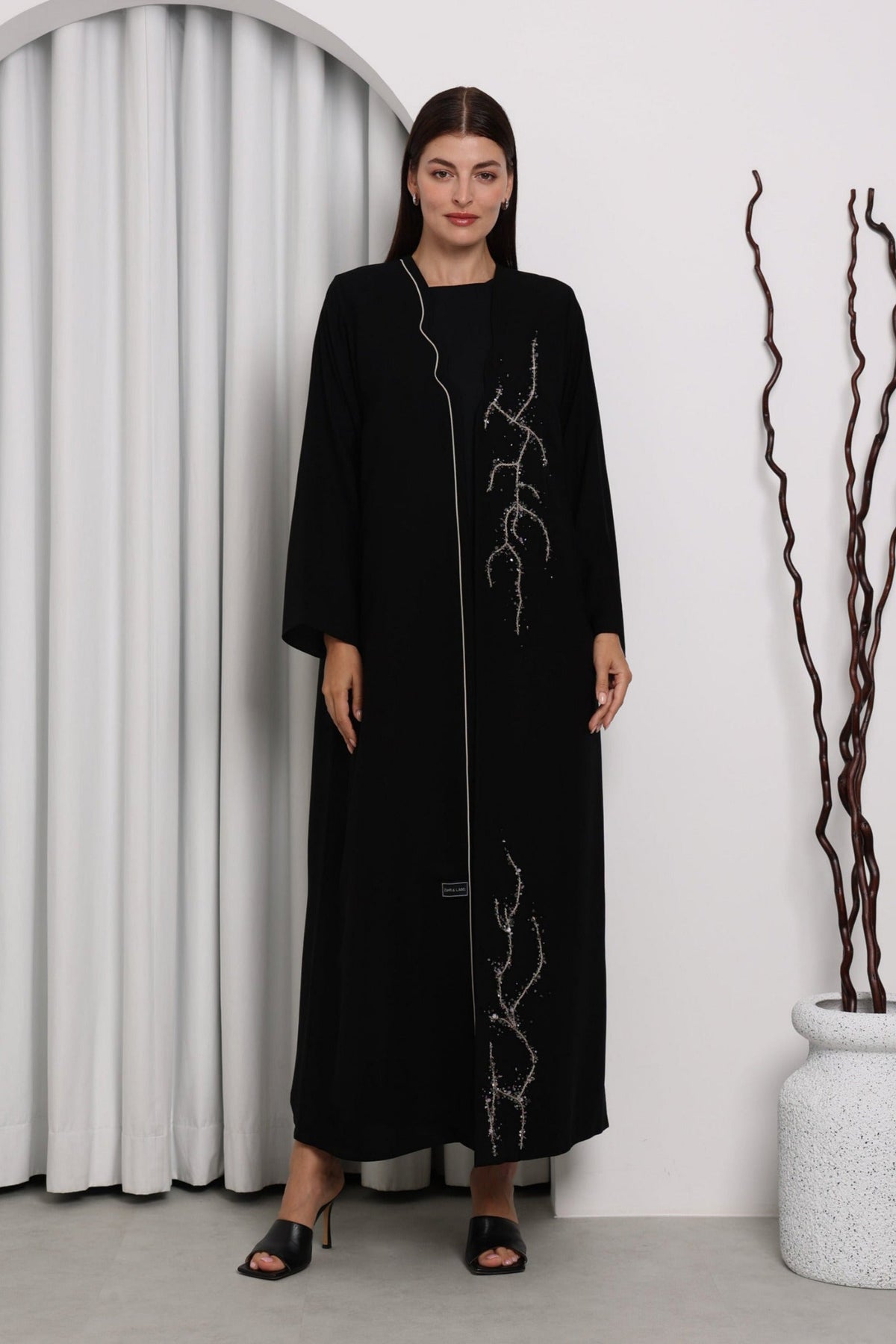 ALBA ABAYA - Black