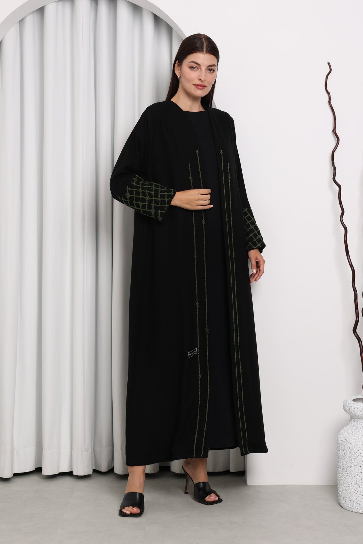 SILVANA ABAYA - Black