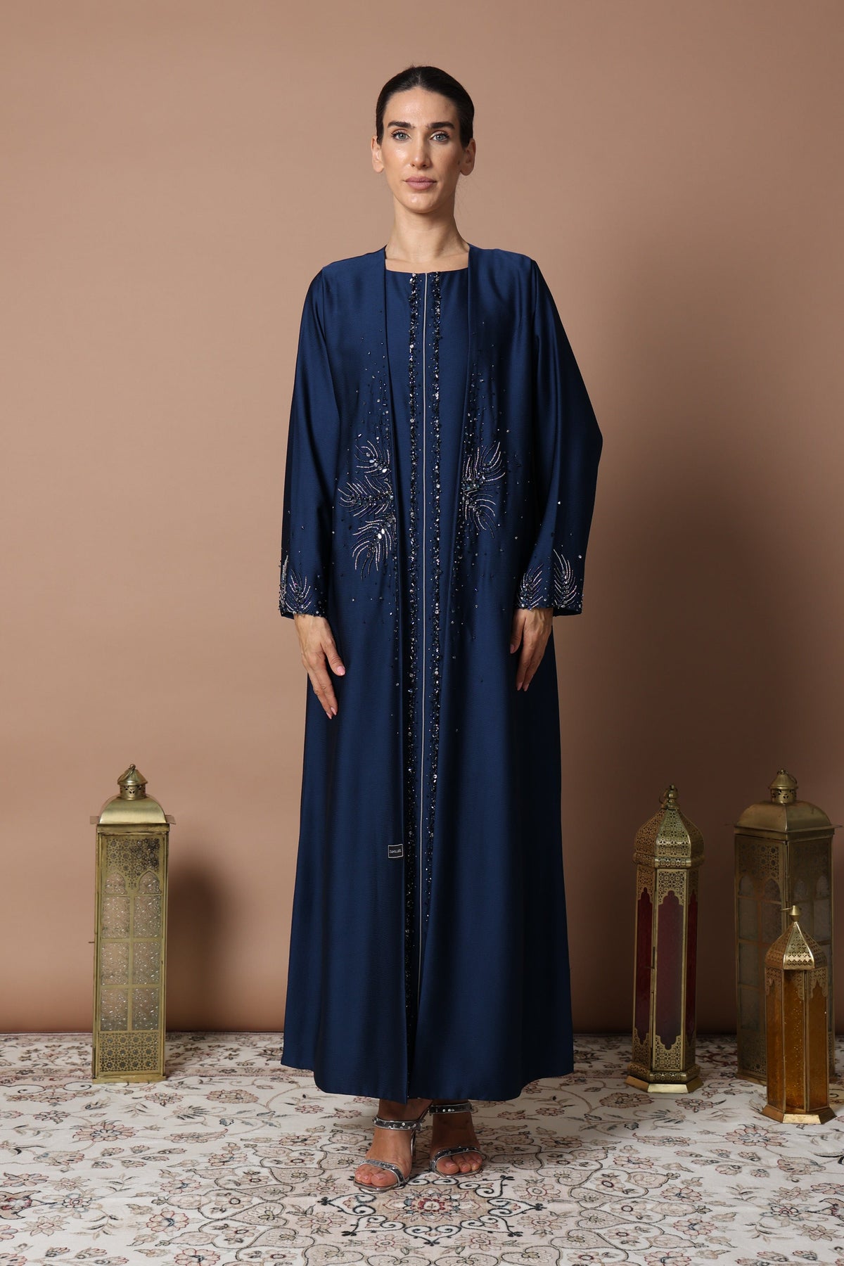 CELESTIAL LAPIS ABAYA