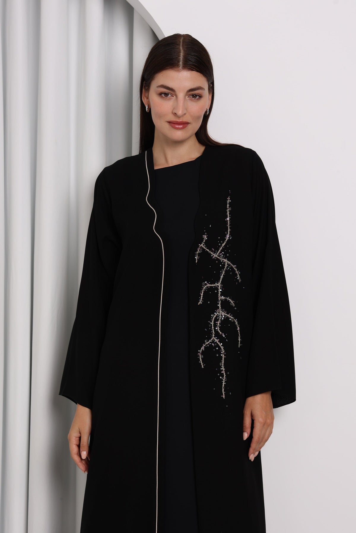 ALBA ABAYA - Black