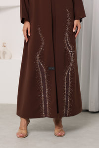 EMILIA ABAYA- Coffee Brown