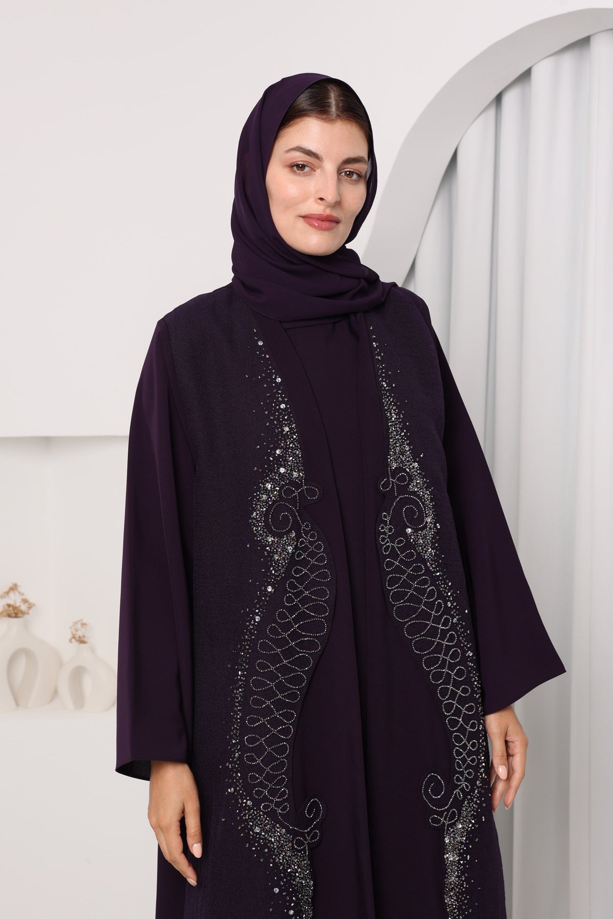JUNIPER ABAYA - Violet