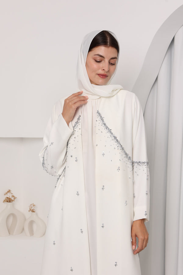 RIANA ABAYA- White