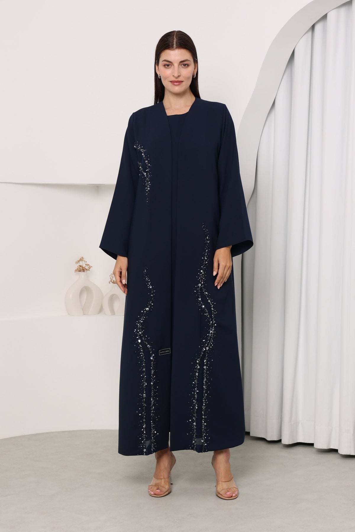 EMILIA ABAYA- Navy