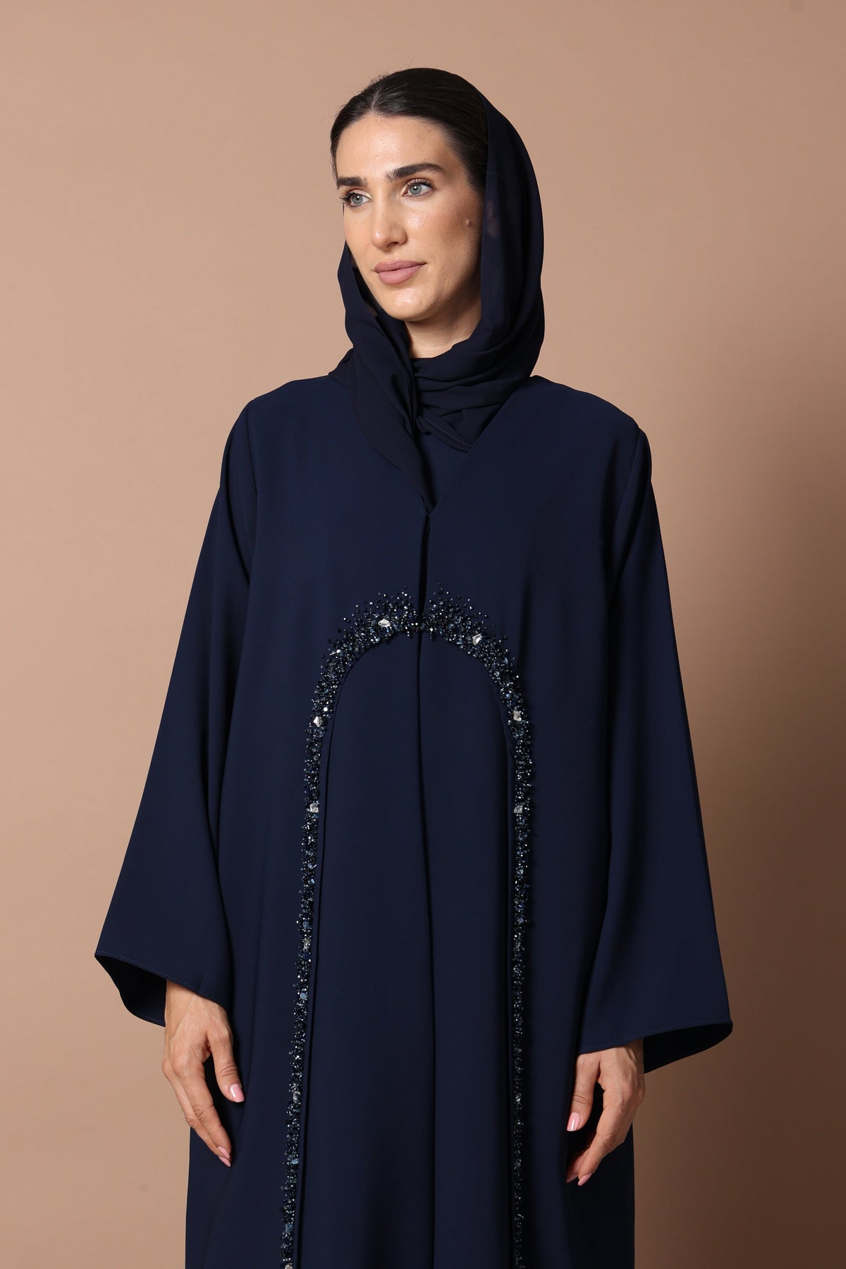 MIDNIGHT SAPPHIRE ABAYA