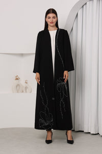 FIORA ABAYA- Black